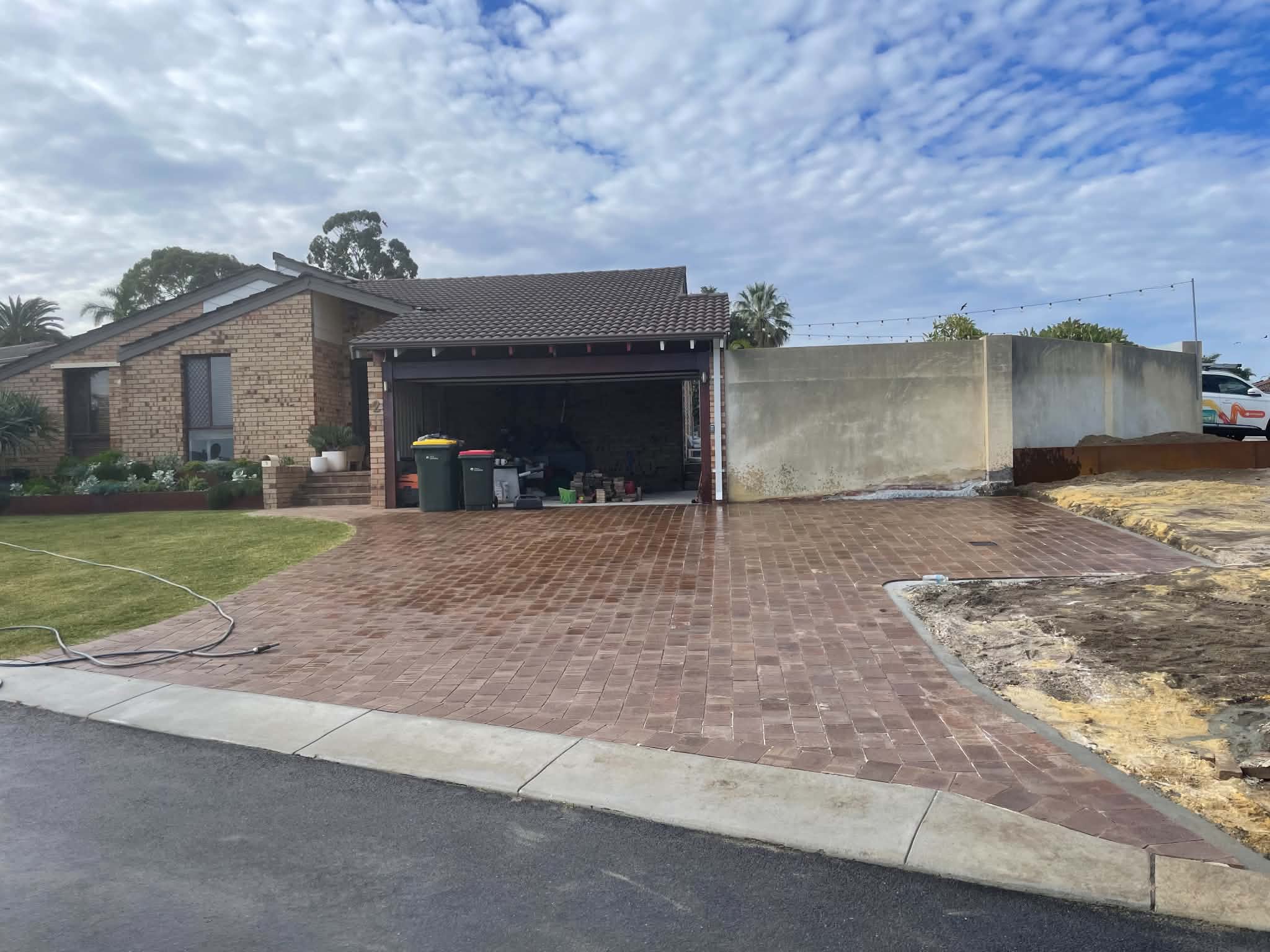 Brick Driveway